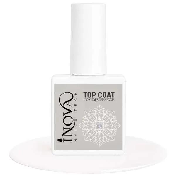 INOVA NAILS TECH Inova Nails Tech Top Coat con Dispersione - 12ml - MegaPrezzo