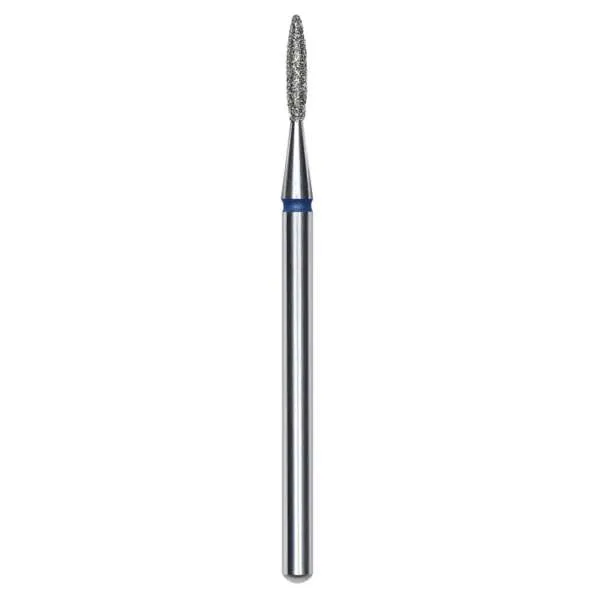 STALEKS PRO Staleks Pro Punta Fresa Diamantata Fiamma Appuntita 1,6 Blu - 8mm - MegaPrezzo