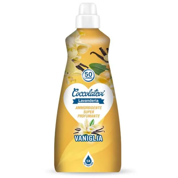 COCCOLATEVI Coccolatevi Ammorbidente Profumato 1250ml - Vaniglia - MegaPrezzo