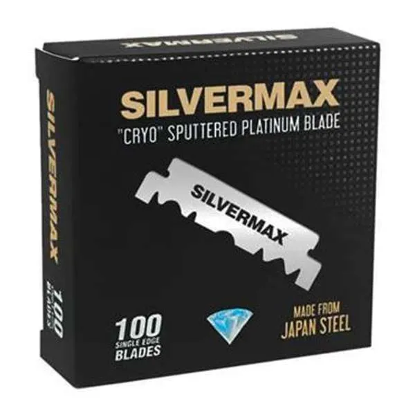 SILVERMAX Silvermax Cryo Platinum Mezza Lama - 100pz - MegaPrezzo