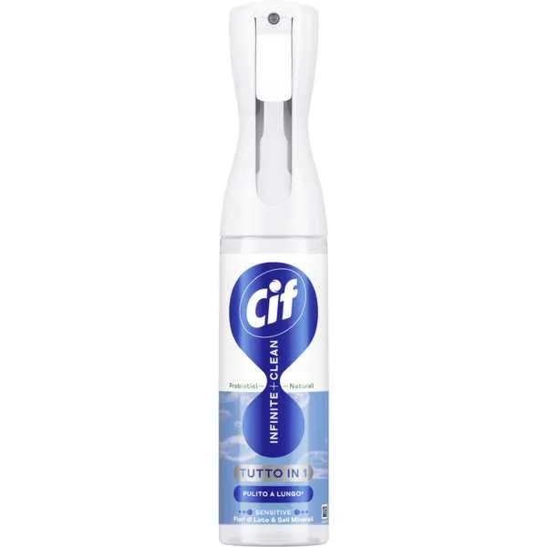 CIF Cif Infinite Clean Spray 280ml - Loto e Sali Marini - MegaPrezzo