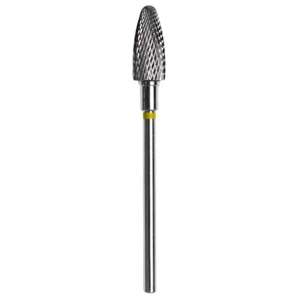 STALEKS PRO Staleks Pro Punta Fresa Carbide Cono 6mm Giallo - 14mm - MegaPrezzo