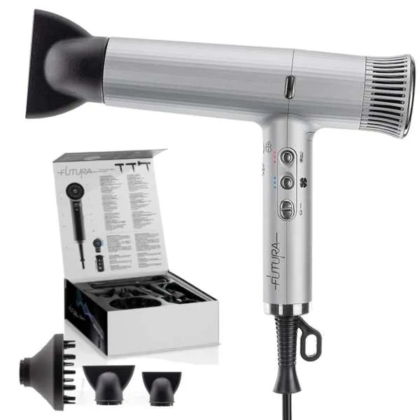 XANITALIA Sthauer Futura Phon Asciugacapelli 1800W - Grigio - MegaPrezzo
