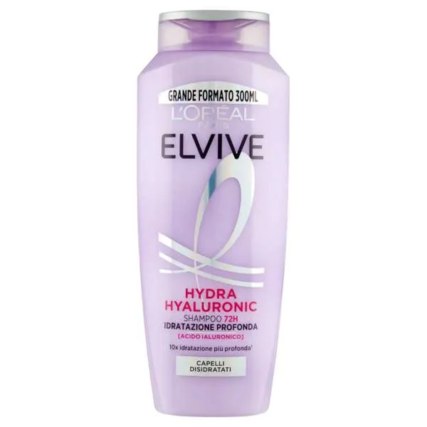 ELVIVE Loreal Elvive Hydra Hyaluronic Shampoo - 300ml - MegaPrezzo