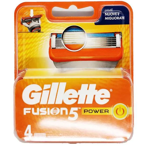 GILLETTE Gillette Rasoio Fusion 5 Power Ricariche - 4pz - MegaPrezzo