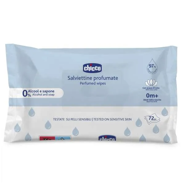 CHICCO Chicco Salviettine Profumate per Bambini - 72pz - MegaPrezzo