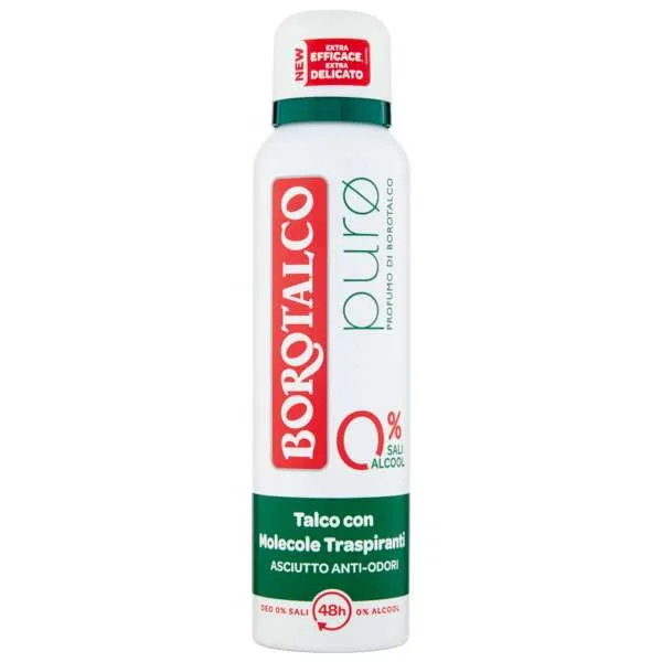 BOROTALCO Borotalco Deodorante Spray Puro Borotalco - 150ml - MegaPrezzo