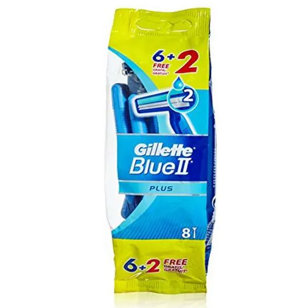 GILLETTE Gillette Rasoio Blue 2 Plus - 8pz - MegaPrezzo