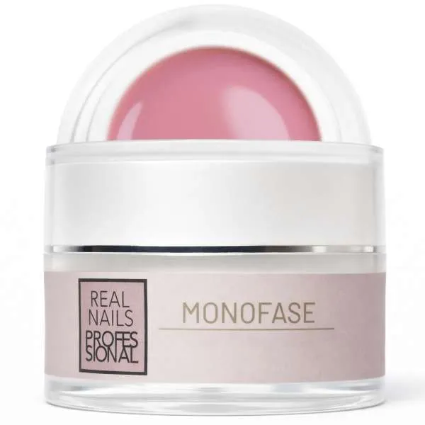 REAL NAILS PROFESSIONAL Real Nails Professional Gel Monofase 15ml - Pink - MegaPrezzo