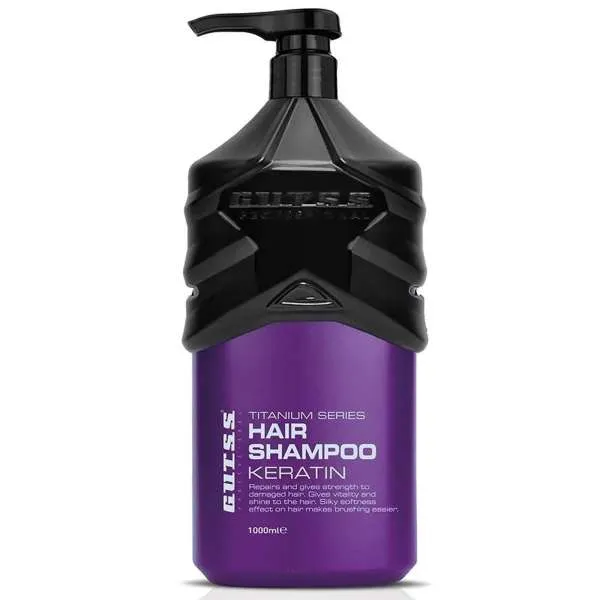 GUTSS Gutss Titanium Keratin Shampoo per Capelli Danneggiati - 1000ml - MegaPrezzo