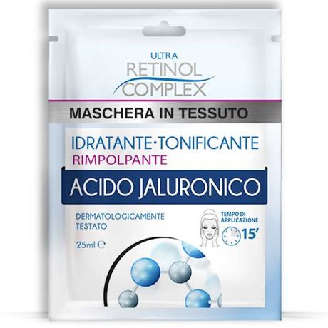 Ultra Retinol Complex Maschera Tessuto con Acido Jaluronico - 25ml