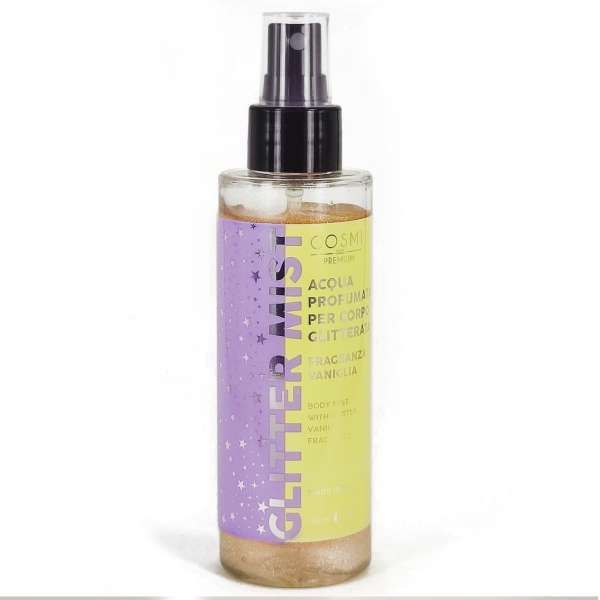 COSMI ITALIA Cosmi Acqua Corpo Profumata Glitterata 150ml - Vaniglia - MegaPrezzo