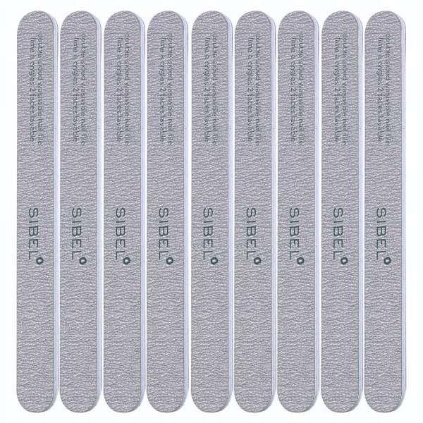 SIBEL Sibel Kit 30 Lime Zebra Dritte Double Face Lavabili - 100/180 - MegaPrezzo