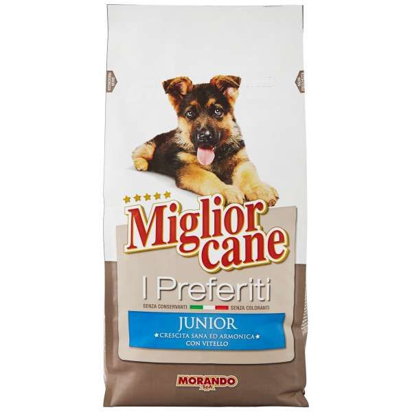 MORANDO Migliorcane Croccantini Junior 1500gr - Vitello - MegaPrezzo