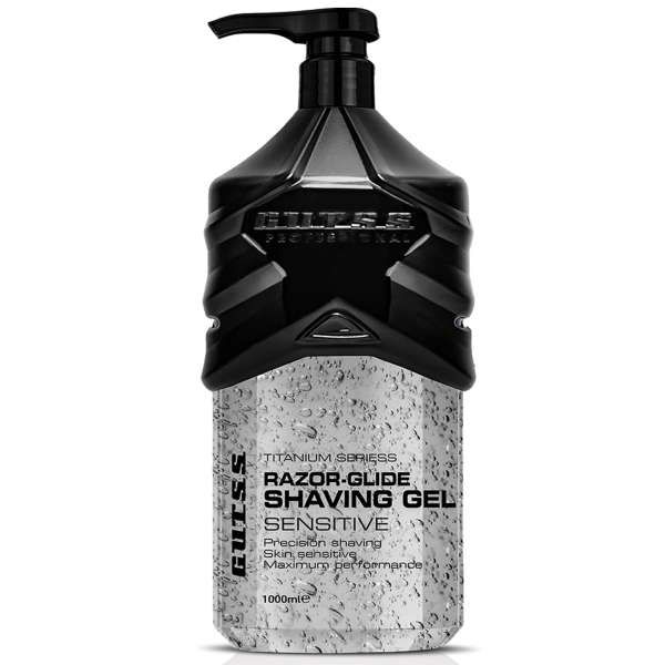 GUTSS Gutss Titanium Shaving Gel da Barba 1000ml - Sensitive - MegaPrezzo