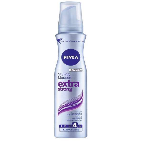 NIVEA Nivea Hair Mousse Extra Strong 4 - 150ml - MegaPrezzo