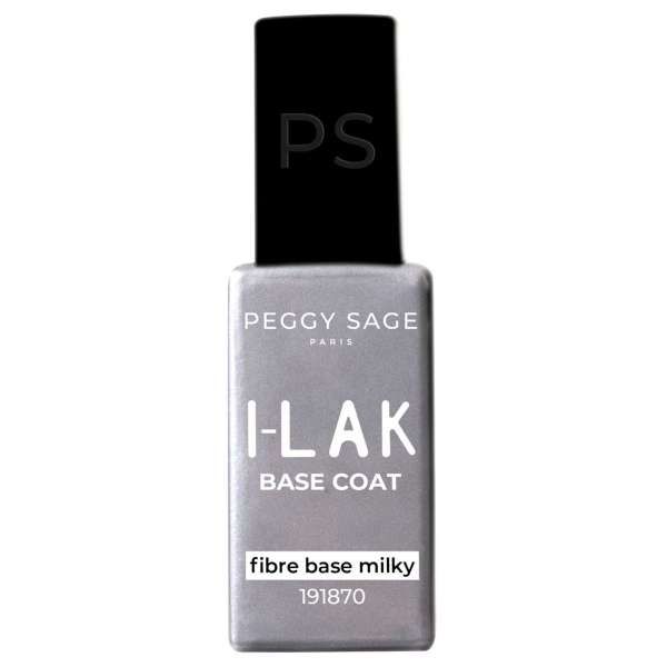 PEGGYSAGE Peggy Sage I-Lak Fibre Base Milky - 11ml - MegaPrezzo