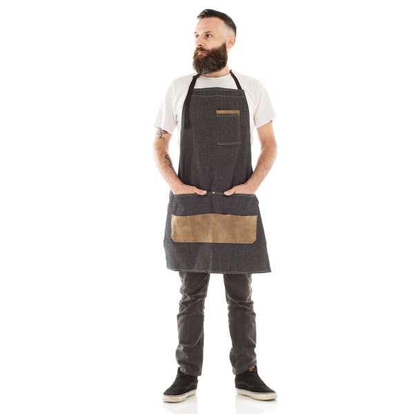 XANITALIA The Barber Grembiule per Barbiere Denim Jack - MegaPrezzo