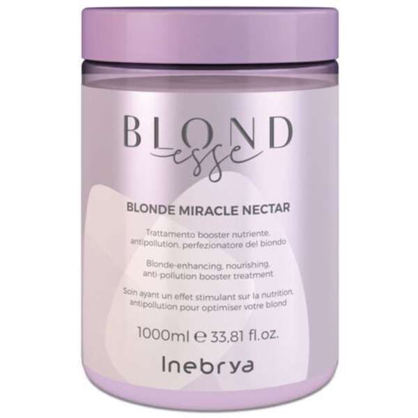 INEBRYA Inebrya Blondesse Blonde Miracle Nectar Maschera Idratante - 1000ml - MegaPrezzo