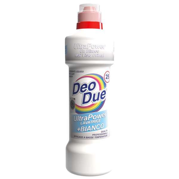 DEO DUE Deo Due Detersivo Liquido Ultra Power 1000ml - Bianco - MegaPrezzo
