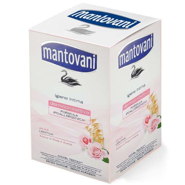 MANTOVANI Mantovani Igiene Intima Acqua di Rosa e Avena - 200ml - MegaPrezzo
