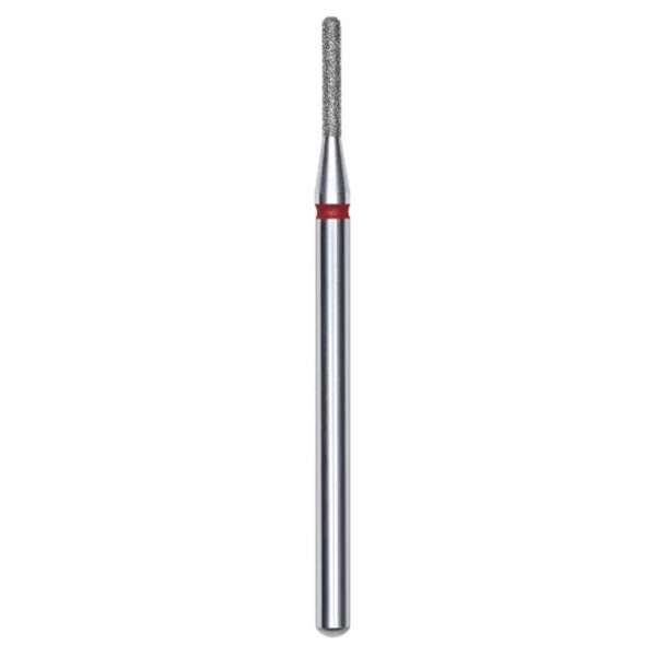 STALEKS PRO Staleks Pro Punta Fresa Diamantata Cilindro Arrotondato Rosso - 1,4mm - MegaPrezzo