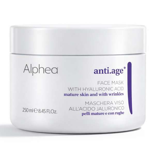 ALPHEA Alphea Anti Age Maschera Viso Acido Ialuronico - 250ml - MegaPrezzo