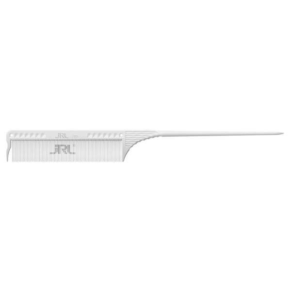 JRL JRL Pettine J101 a Coda Fine Teeth Tail Comb 8,5" - Bianco - MegaPrezzo