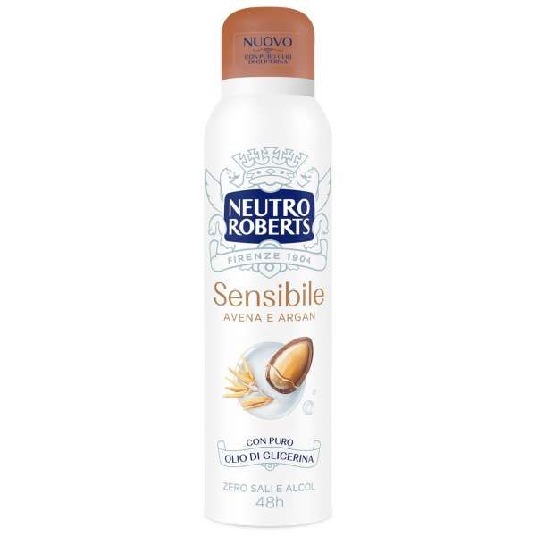 NEUTRO ROBERTS Neutro Roberts Deodorante Spray Avena e Argan - 150ml - MegaPrezzo