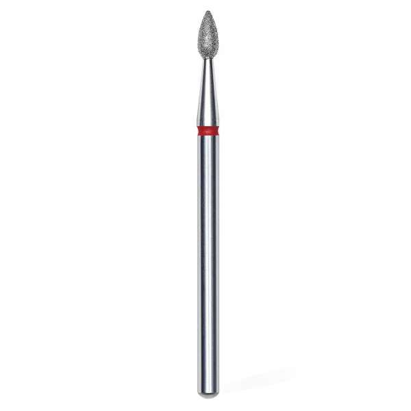 STALEKS PRO Staleks Pro Punta Fresa Diamantata Goccia Rosso - 5mm - MegaPrezzo