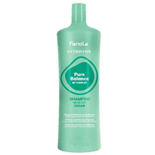 FANOLA Fanola Vitamins Pure Balance Shampoo Purificante ed Equilibrante - 1000ml - MegaPrezzo