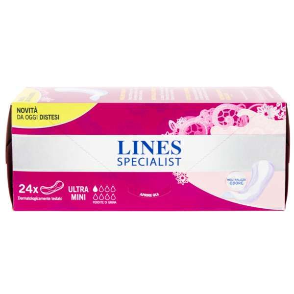 LINES Lines Specialist Assorbenti Ultra Mini - 24pz - MegaPrezzo
