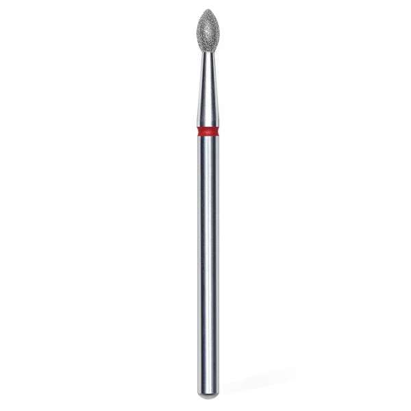 STALEKS PRO Staleks Pro Punta Fresa Diamantanta Gemma Acuta 2,5 Rosso - 4,5mm - MegaPrezzo