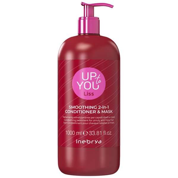 INEBRYA Inebrya Up to You Liss 2in1 Maschera eConditioner - 1000ml - MegaPrezzo