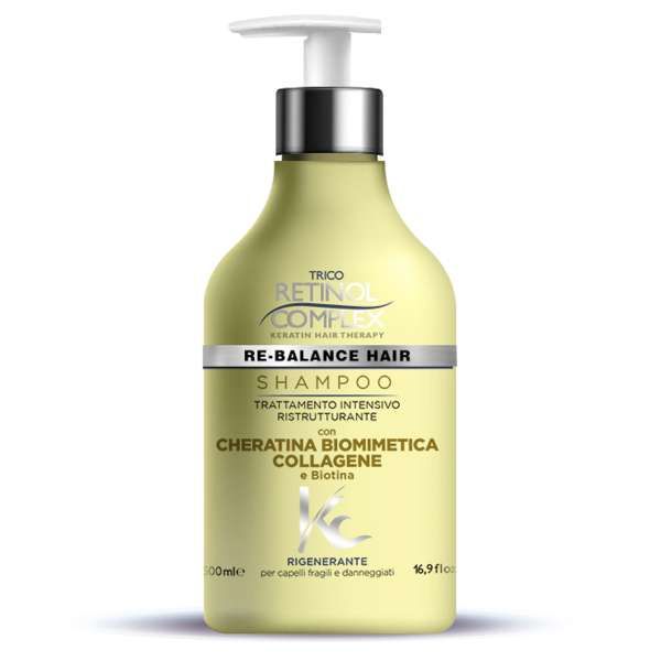 RETINOL COMPLEX Trico Retinol Complex Shampoo Intensivo Ristrutturante - 500ml - MegaPrezzo