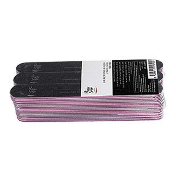 PEGGYSAGE Peggy Sage Lima Nera Double Face Lavabile 30 pz 100/100 - MegaPrezzo