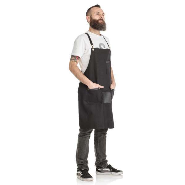 XANITALIA The Barber Grembiule per Barbiere Hidalgo Carbon - MegaPrezzo