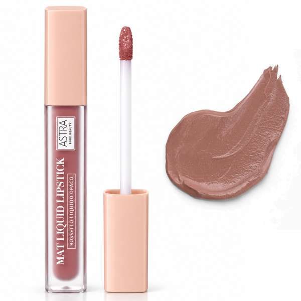 ASTRA MAKEUP Astra Pure Beauty Mat Liquid Lipstick Rossetto Liquido - 02 Dune - MegaPrezzo