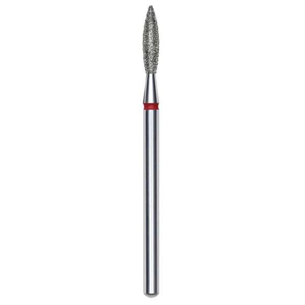 STALEKS PRO Staleks Pro Punta Fresa Diamantata Fiamma 2,3mm Rosso - 10mm - MegaPrezzo