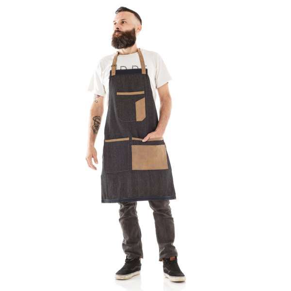 XANITALIA The Barber Grembiule per Barbiere Denim Tom - MegaPrezzo