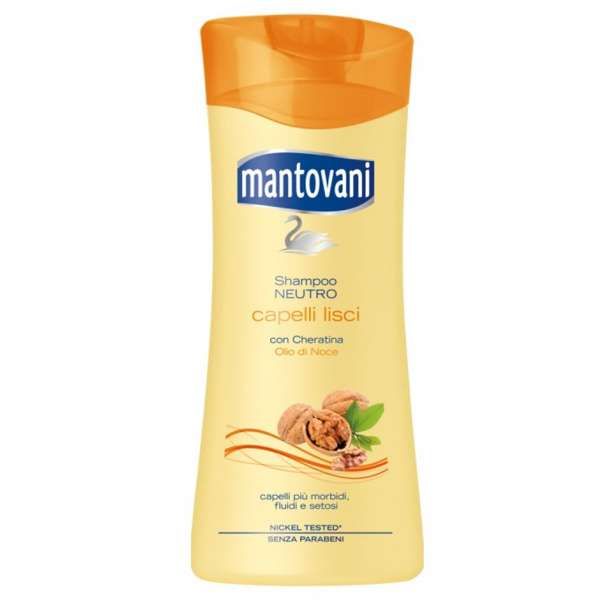 MANTOVANI Mantovani Shampoo Capelli Lisci - 400ml - MegaPrezzo