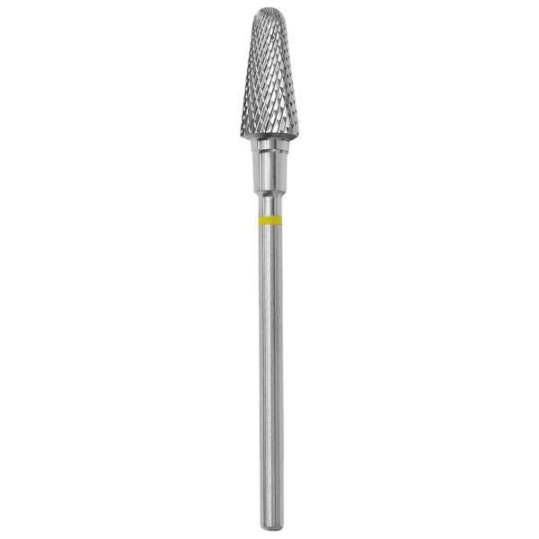 STALEKS PRO Staleks Pro Punta Fresa Carbide Tronco 6mm Giallo - 14mm - MegaPrezzo