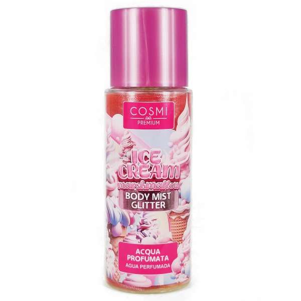 COSMI ITALIA Cosmi Acqua Corpo Profumata Glitterata 100ml - Marshmallow - MegaPrezzo