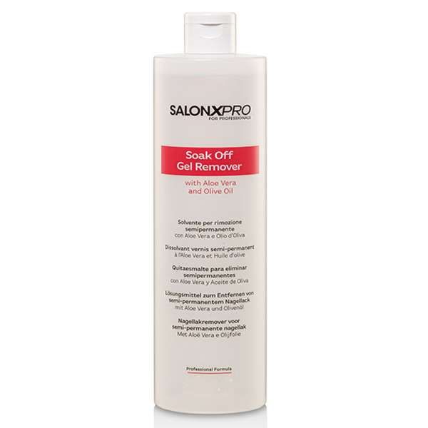 XANITALIA Salon Pro Soak Off Gel Remover Solvente per Smalto Semipermanente - 1000ml - MegaPrezzo