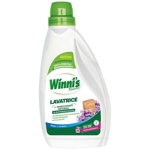 WINNI'S Winni's Naturel Detersivo Lavatrice 1125ml - Aleppo e Verbena - MegaPrezzo