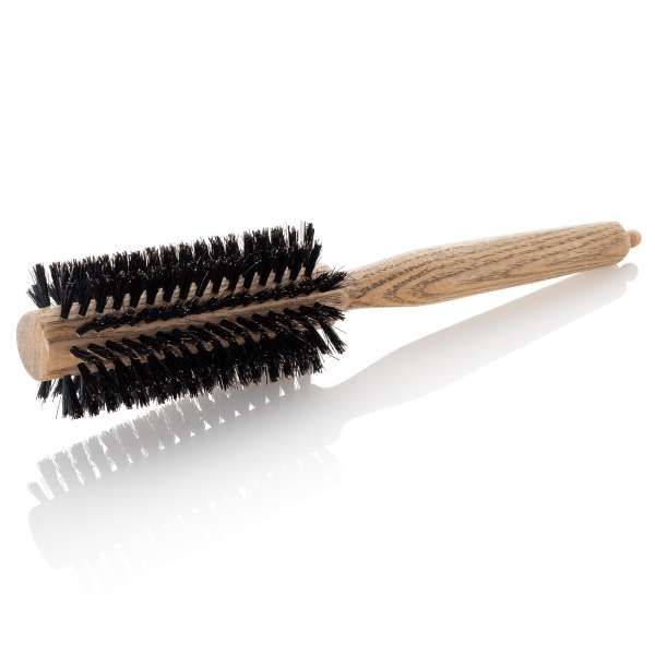 XANITALIA Spazzola in Legno con Setole di Cinghiale - 18,5 mm - MegaPrezzo