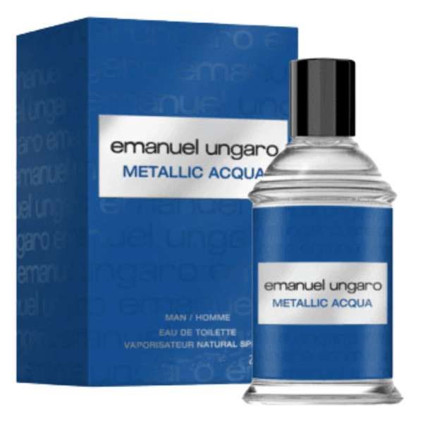EMANUEL UNGARO Emanuel Ungaro Metallic Acqua Profumo EDT Uomo - 50ml - MegaPrezzo