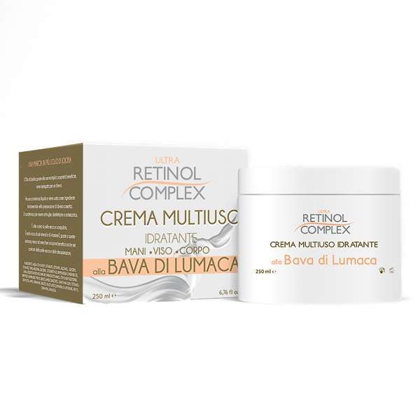 RETINOL COMPLEX Ultra Retinol Complex Crema Multiuso Bava di Lumaca - 250ml - MegaPrezzo