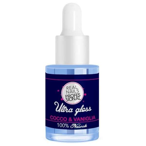 REAL NAILS PROFESSIONAL Real Nails Professional Ultra Gloss 15ml - Cocco e Vaniglia - MegaPrezzo