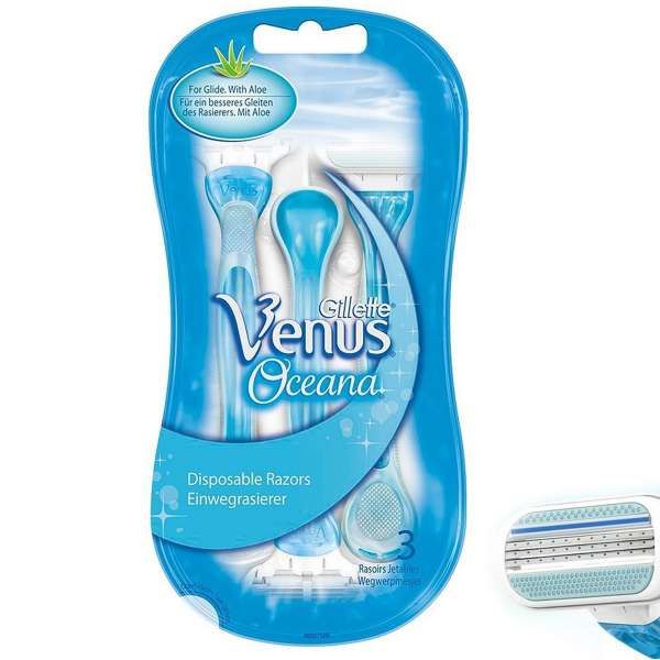 GILLETTE VENUS Gillette Venus Oceana Rasoio - 3pz - MegaPrezzo